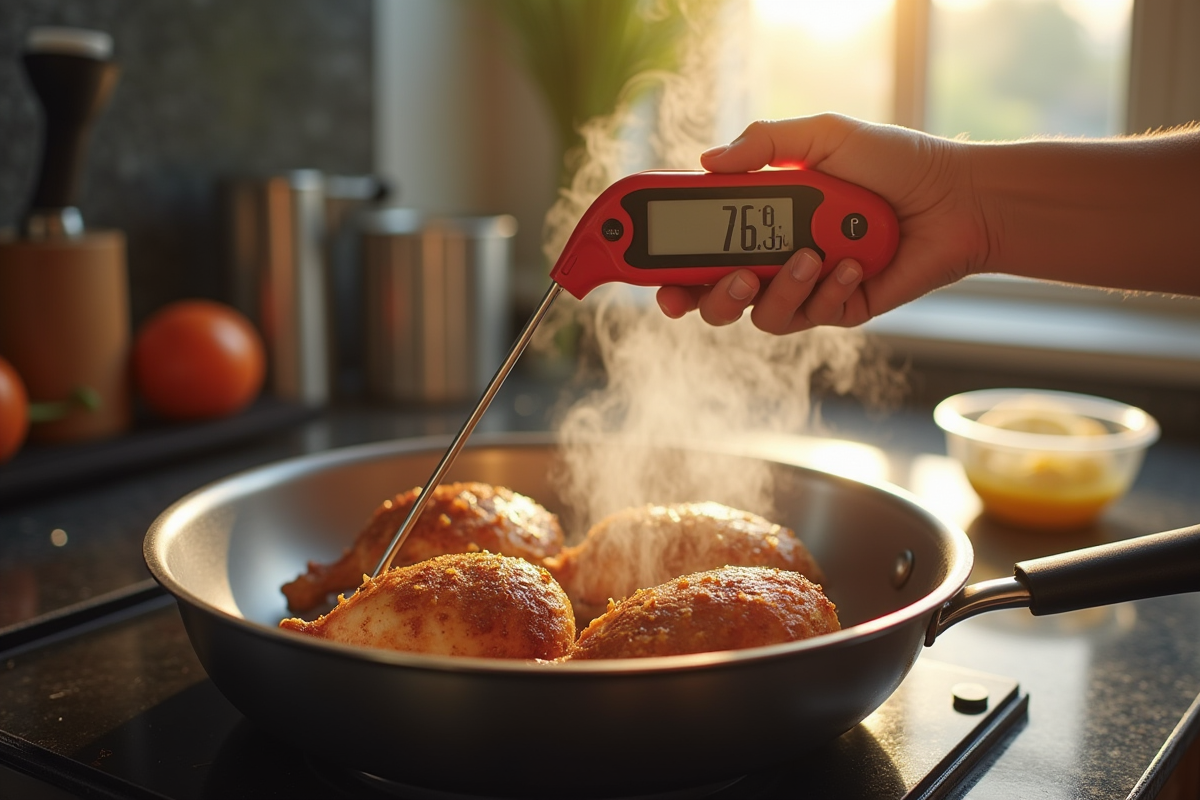 poulet cuisson